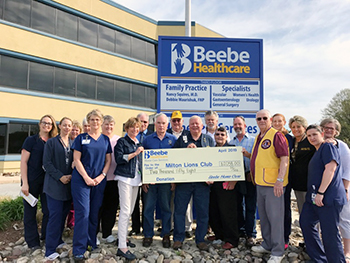 Pictured left to right: Brianne Timmons, RN, Michelle Dennis, RN, Anne Lekites, CNA, Gail Reese, Elaine Ingram, RN, Wendy Mears, OTR, Debbie Sheing, MSPT, Daniel Harper, David Johnson, Mike Mock, James Coverdale, Jerry Hirst, Doris Mock, Mick Olenderski, 